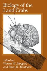 Tapa de Biology of the land crabs