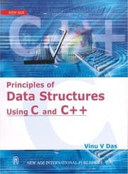Tapa de Principles of data structures using C and C++
