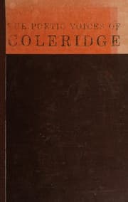 Tapa de The poetic voices of Coleridge