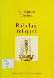 Tapa de Rabelais tel quel