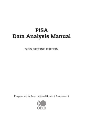 Tapa de PISA data analysis manual