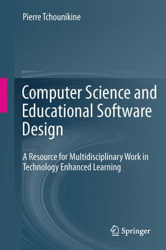 Tapa de Computer Science and Educational Software Design