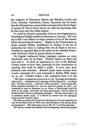 Tapa de Walter Map's "De nugis curialium"