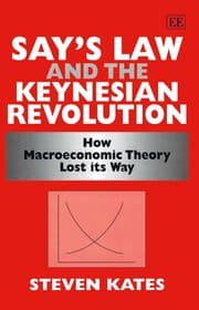 Tapa de Say's Law and the Keynesian revolution