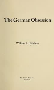 Tapa de The German obsession