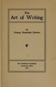 Tapa de The art of writing