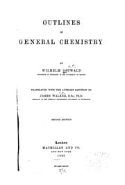 Tapa de Outlines of general chemistry