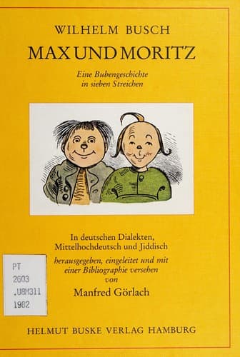Tapa de Max und Moritz