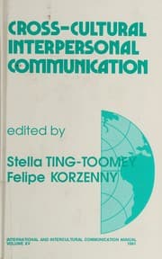 Tapa de Cross-cultural interpersonal communication