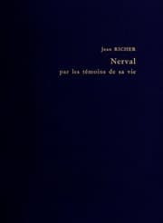 Tapa de Nerval par les témoins de sa vie