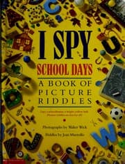 Tapa de I Spy School Days..a Book of Picture Riddles
