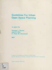 Tapa de Guidelines for urban open space planning