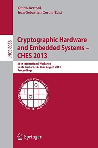 Tapa de Cryptographic Hardware and Embedded Systems -- CHES 2013