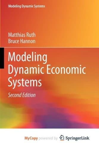 Tapa de Modeling Dynamic Economic Systems