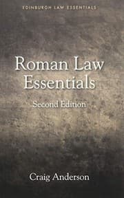 Tapa de Roman Law Essentials
