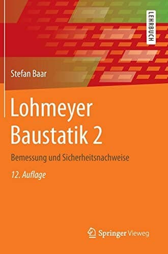 Tapa de Lohmeyer Baustatik 2