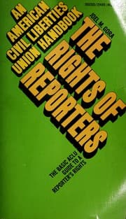Tapa de The rights of reporters