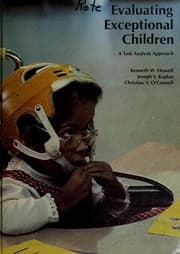 Tapa de Evaluating exceptional children