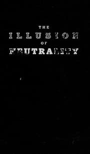 Tapa de The illusion of neutrality