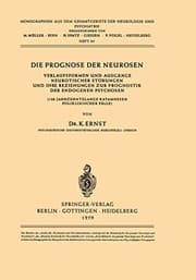 Tapa de Die Prognose der Neurosen