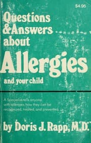 Tapa de Questions and answers about allergies and your child