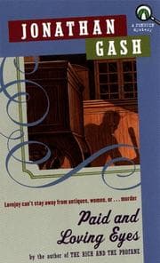 Tapa de Paid and Loving Eyes (Lovejoy Mystery)