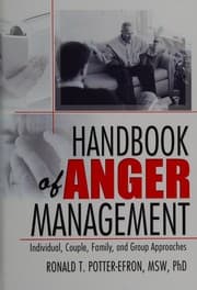 Tapa de Handbook of anger management