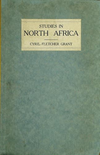 Tapa de Studies in North Africa.