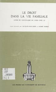 Tapa de Livre du centenaire du Code civil