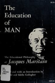 Tapa de The education of man