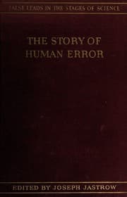 Tapa de The story of human error