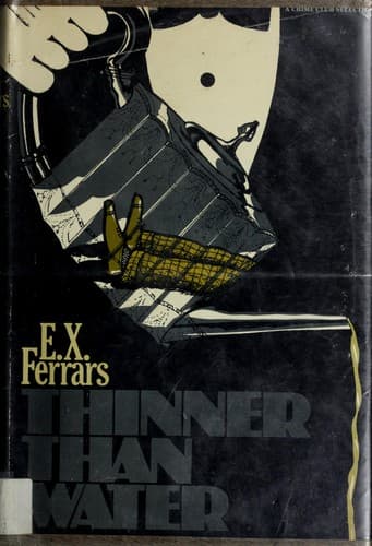 Tapa de Thinner Than Water