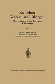 Tapa de Zwischen Gestern und Morgen