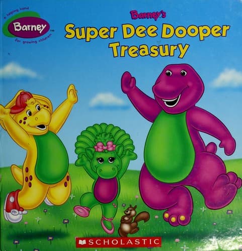 Tapa de Barney's Super Dee Dooper Treasury