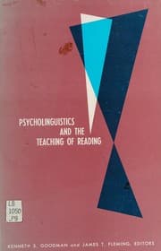 Tapa de Psycholinguistics and the teaching of reading
