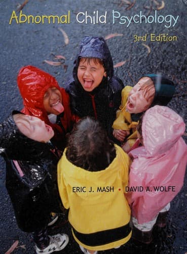 Tapa de Abnormal Child Psychology with InfoTrac