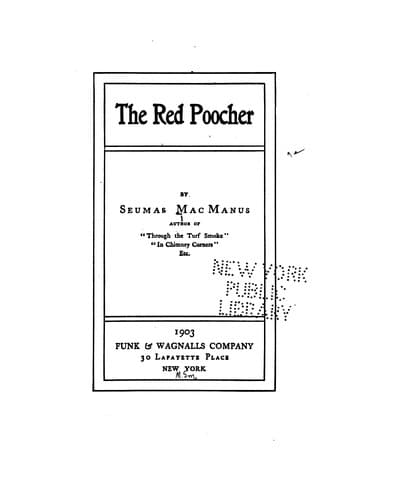 Tapa de The red poocher