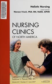 Tapa de Holistic nursing