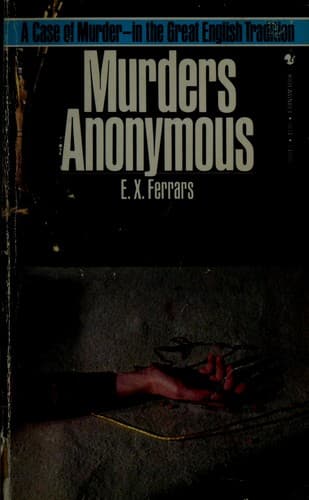 Tapa de Murders Anonymous