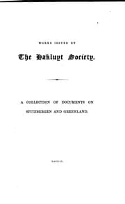 Tapa de A Collection of Documents of Spitzbergen & Greenland