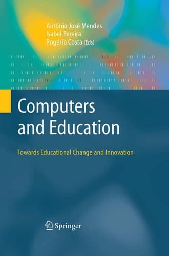 Tapa de Computers and education