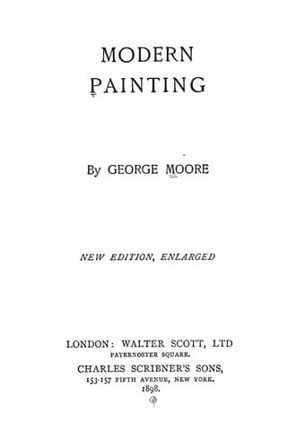 Tapa de Modern painting
