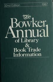Tapa de Bowker Annual Library and Book Trade Almanac 1994