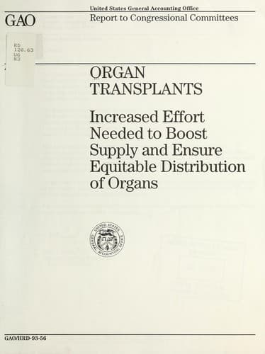 Tapa de Organ transplants