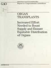 Tapa de Organ transplants