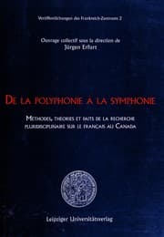 Tapa de De la polyphonie à la symphonie