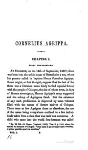 Tapa de Cornelius Agrippa: The Life of Henry Cornelius Agrippa Von Nettesheim ..