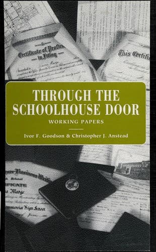 Tapa de Through the schoolhouse door