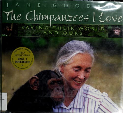 Tapa de The chimpanzees I love