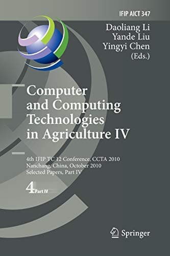 Tapa de Computer and Computing Technologies in Agriculture IV